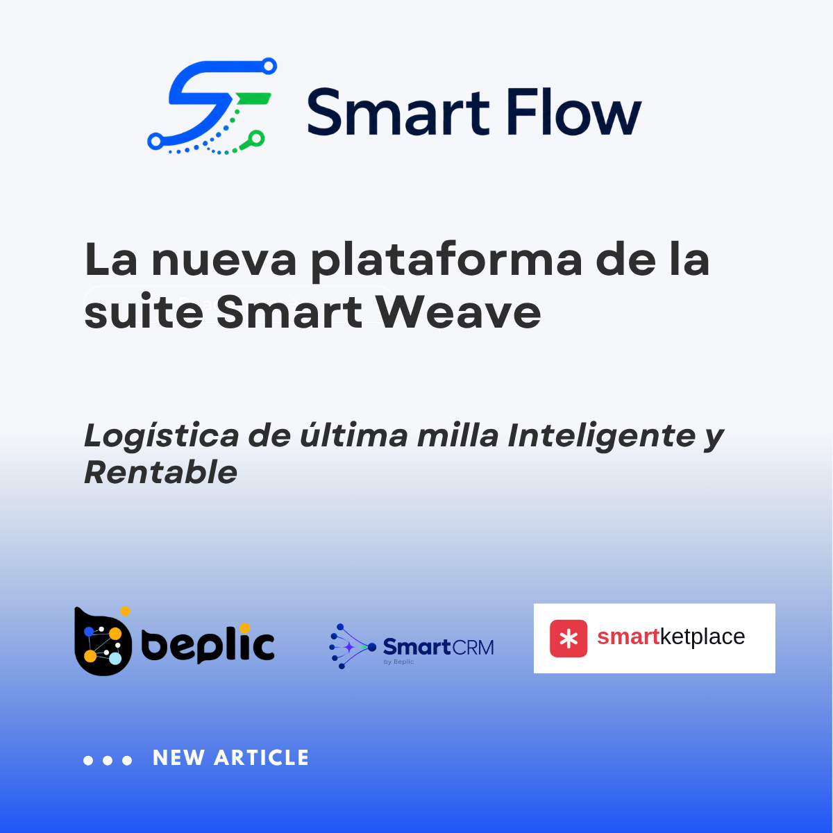 smart flow logística asistida y acelerada con inteligencia artificial